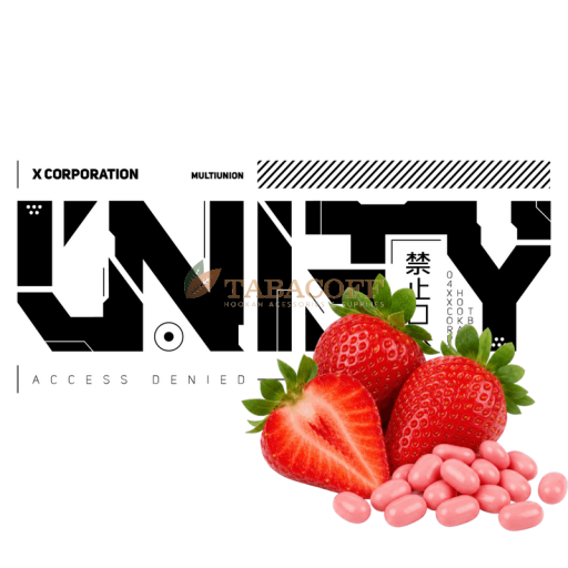 Тютюн для кальяну Unity Strawberry tic-tac (Полуничний тик-так) 100 гр
